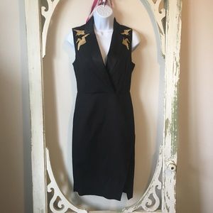 Altuzarra for Target  embroidered twill dress